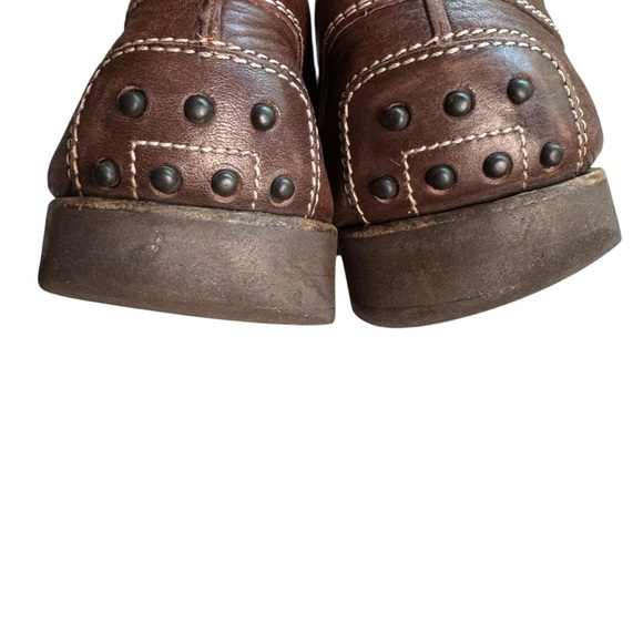Tod\'s Brown Suede Leather Mens 9 Casual Driving Penny Loafer Dress Shoes S3 main image 10